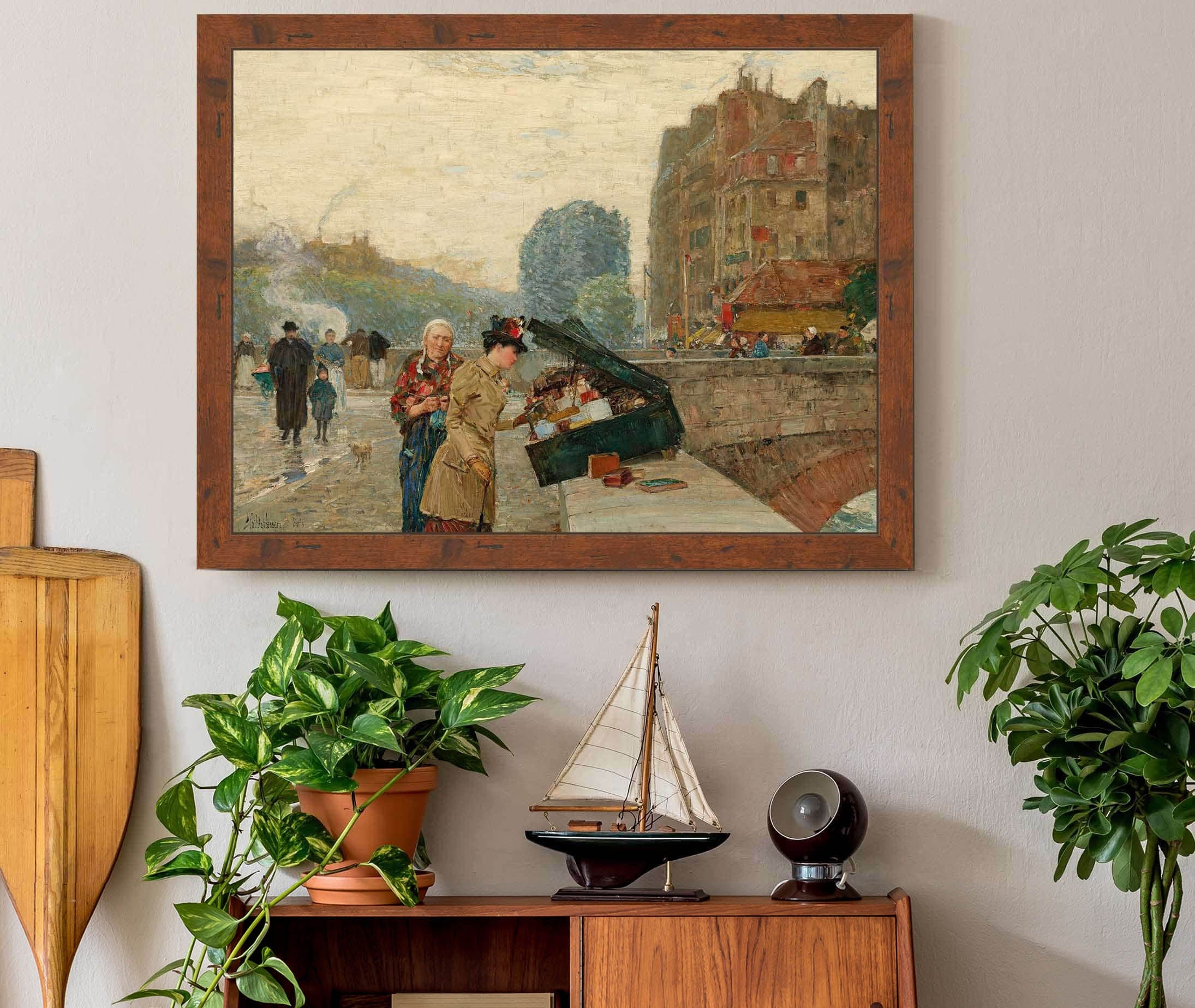 Quai St Michel by Childe Hassam - Image 3