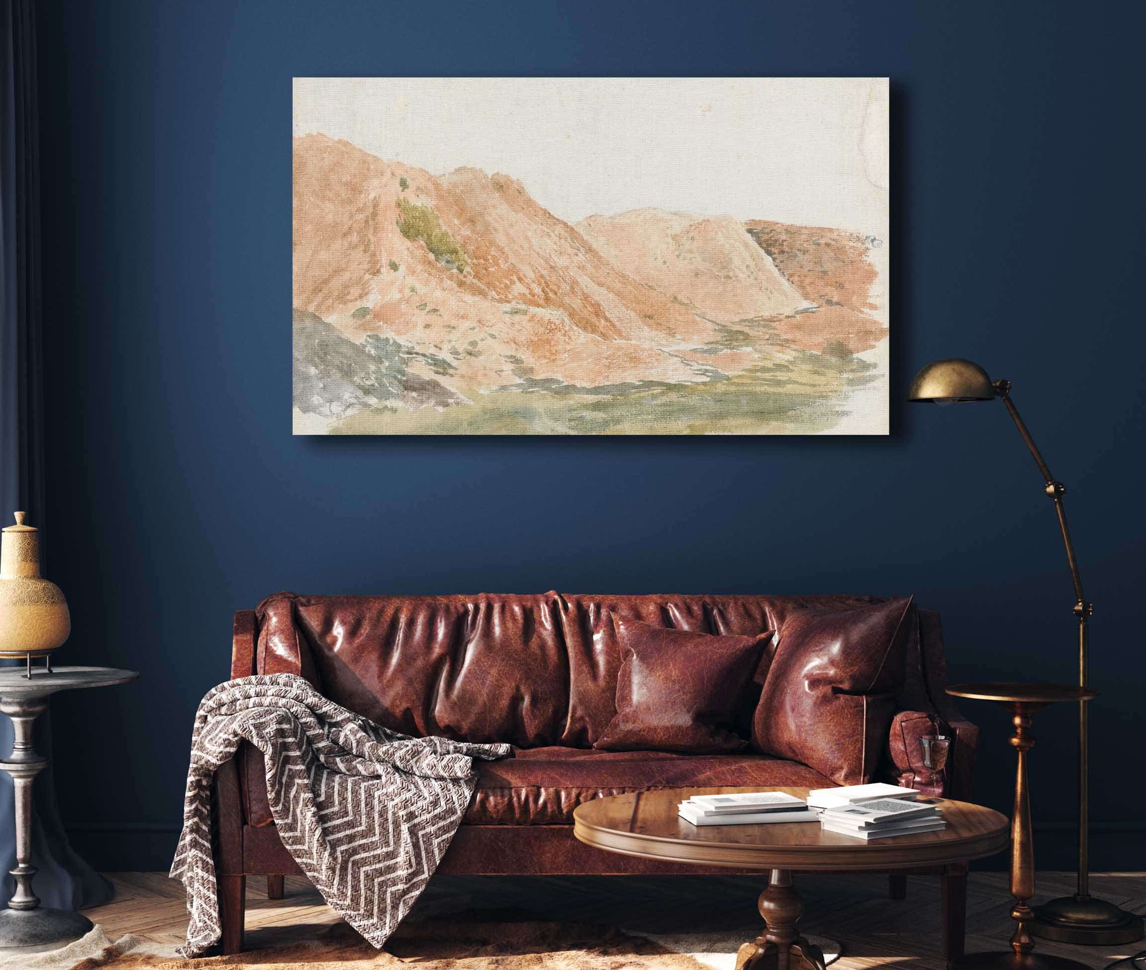 Quarries Near Ironbridge Earthworks Cambridge Terrace by John Linnell - Image 4