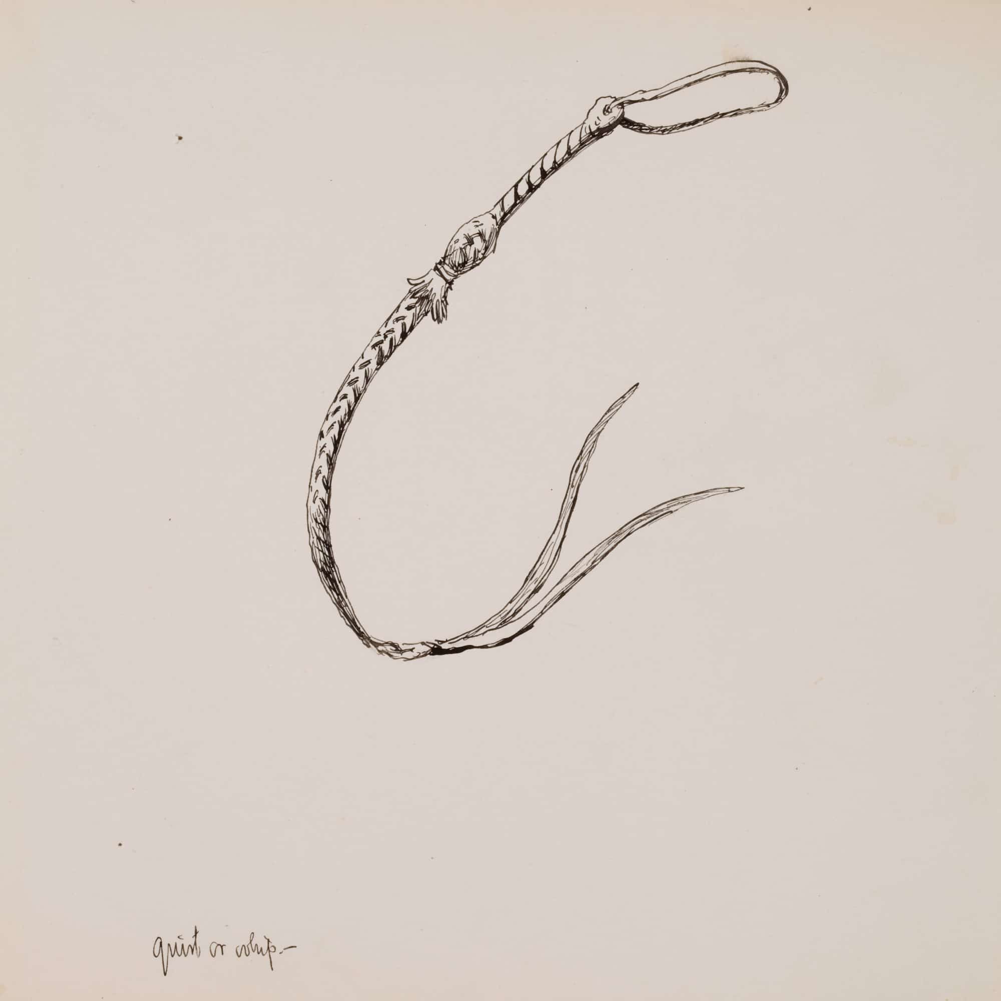 Quirt Or Whip by Frederic Remington - Image 4