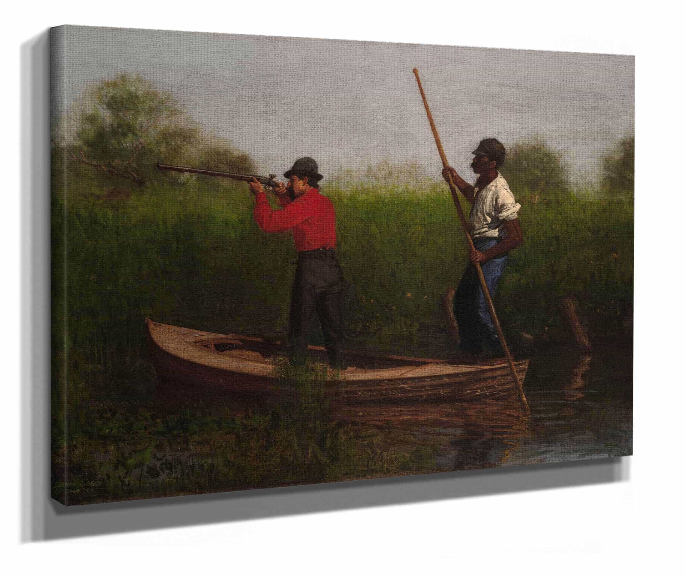 Rail Shooting On The Delaware by Thomas Eakins - Image 2