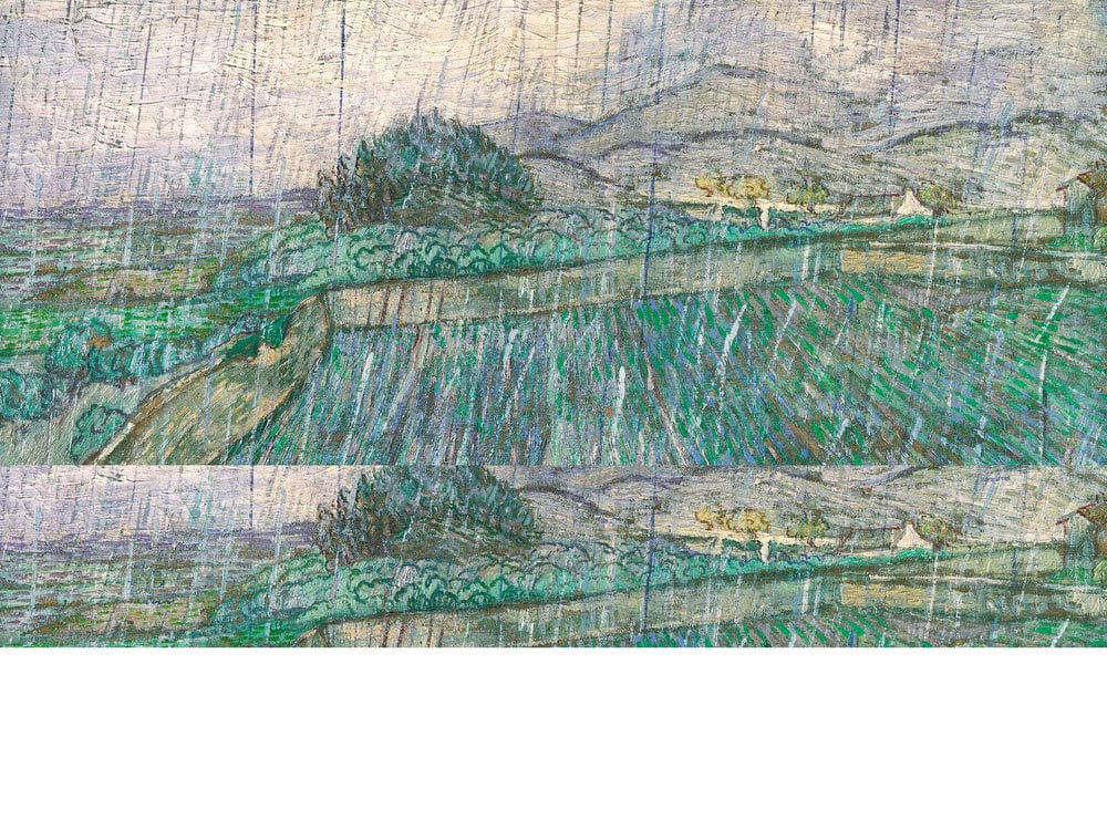 Rain By Vincent Van Gogh - Image 7