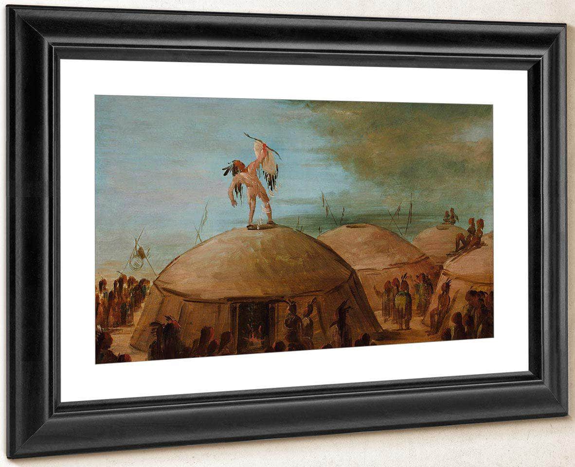 Rainmaking Among The Mandan By George Catlin - Image 4