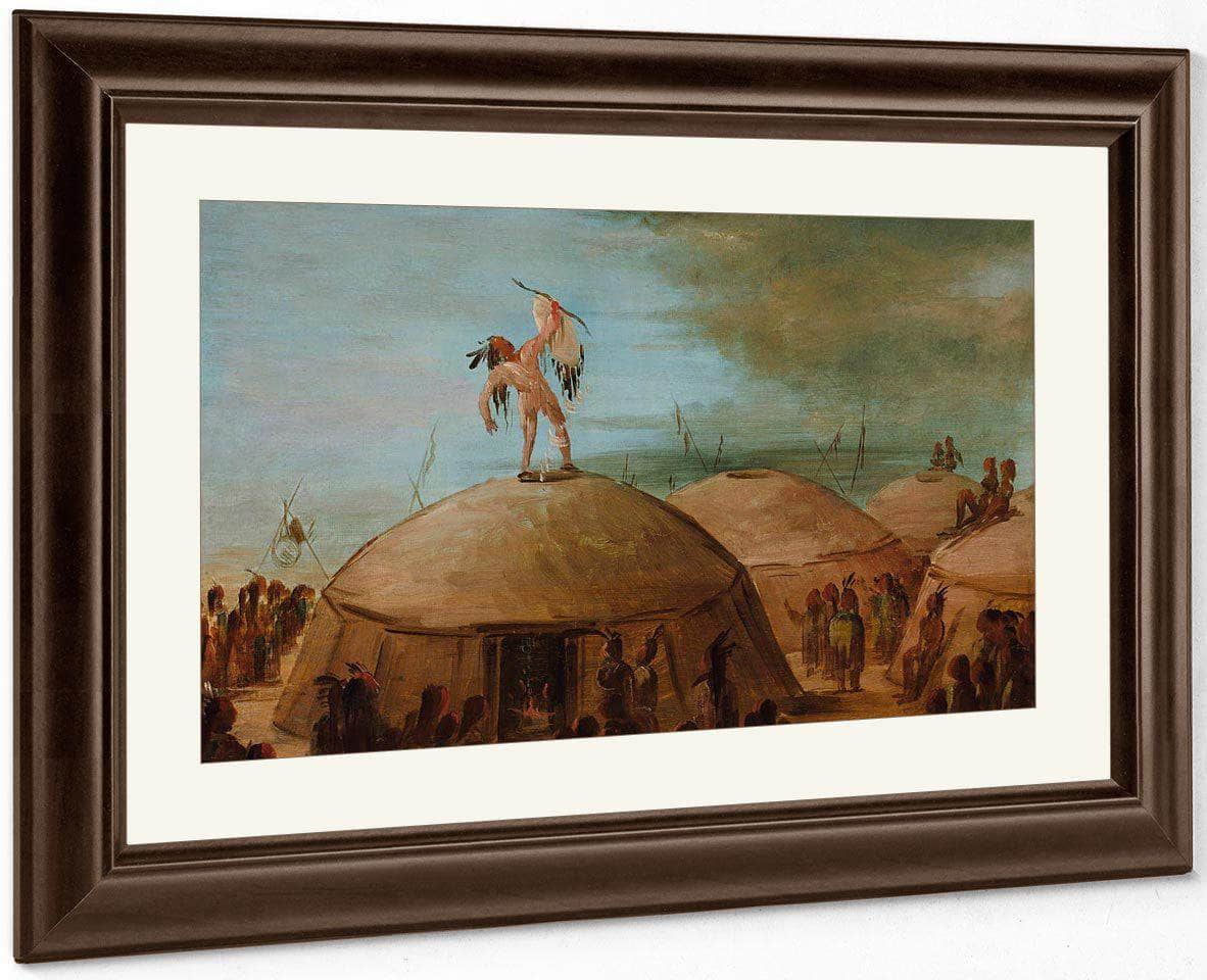 Rainmaking Among The Mandan By George Catlin - Image 5