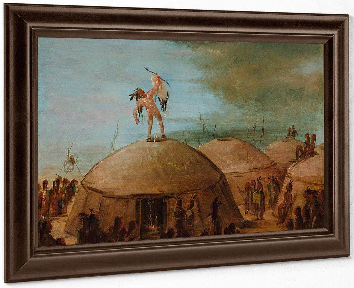 Rainmaking Among The Mandan By George Catlin - Image 6