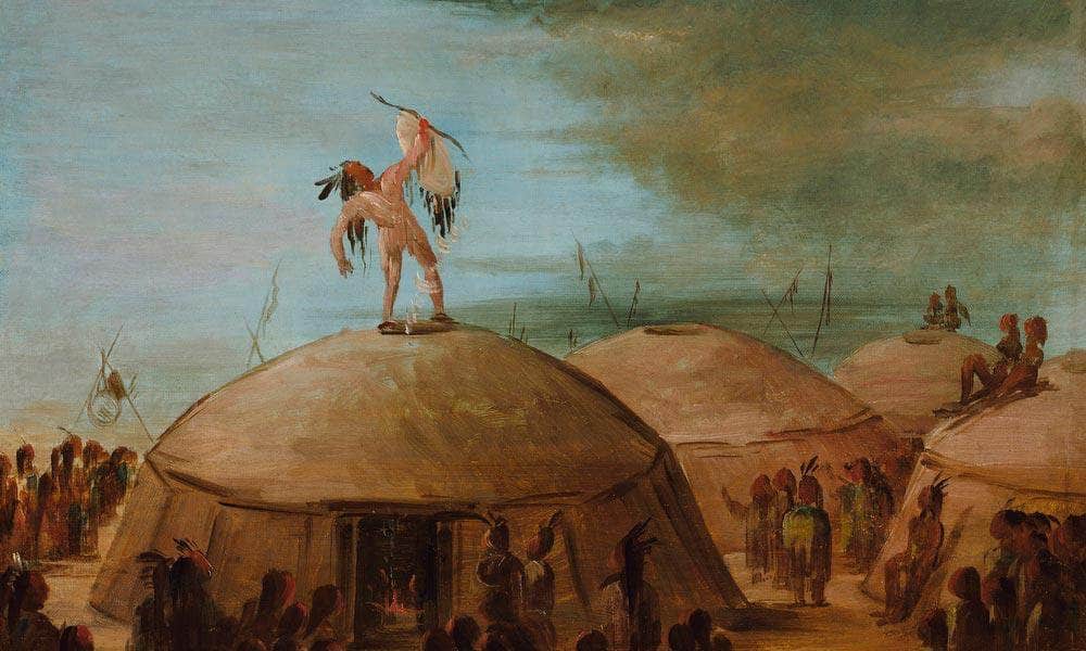 Rainmaking Among The Mandan By George Catlin - Image 7