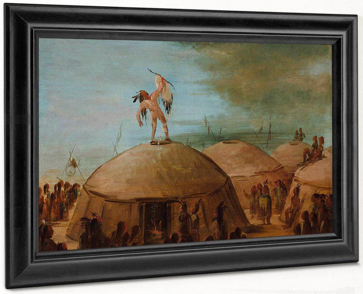 Rainmaking Among The Mandan By George Catlin - Image 8