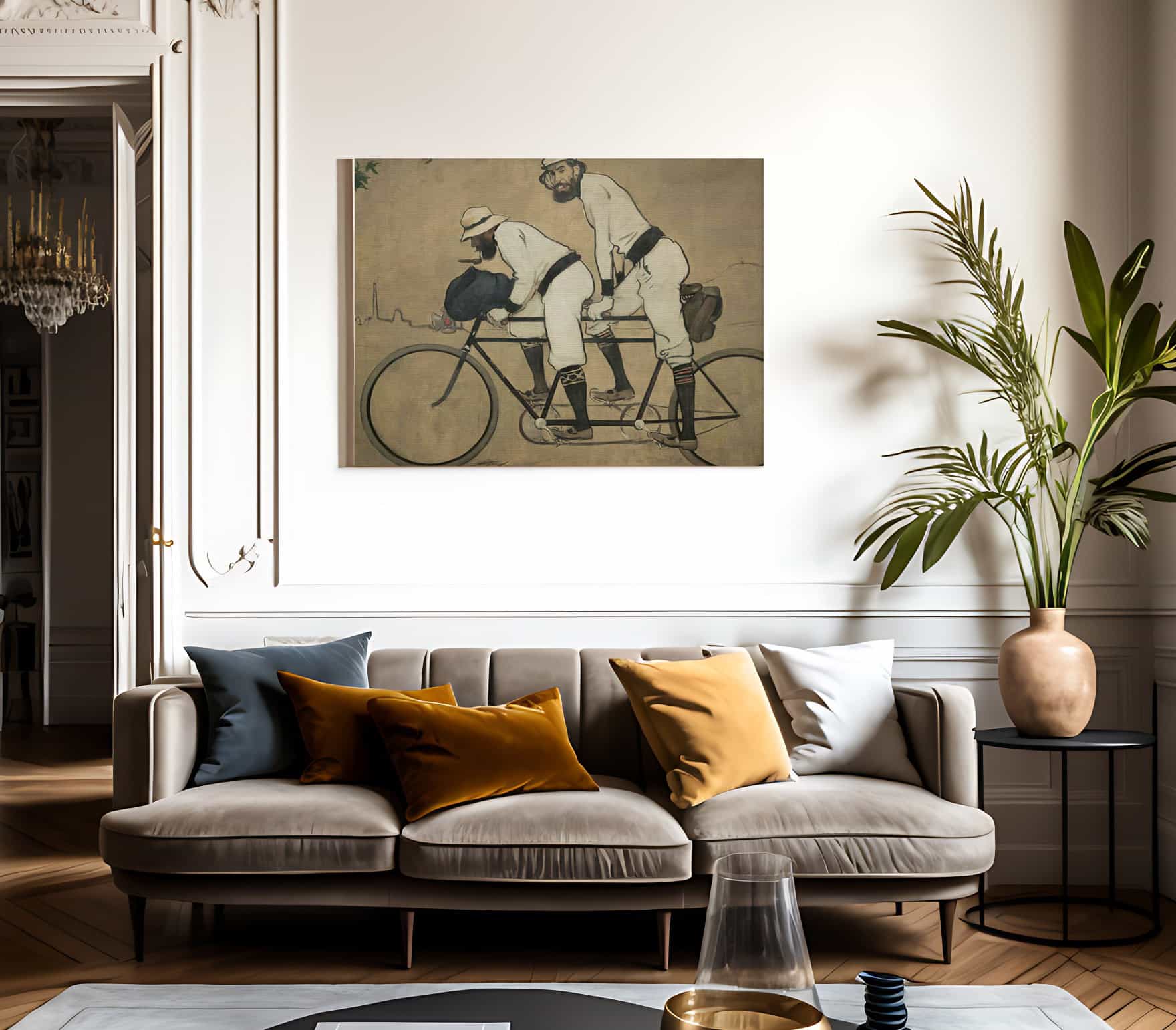 Ramon Casas I Pere Romeu En Un Tandem. Barcelona By Ramon Casas - Image 3