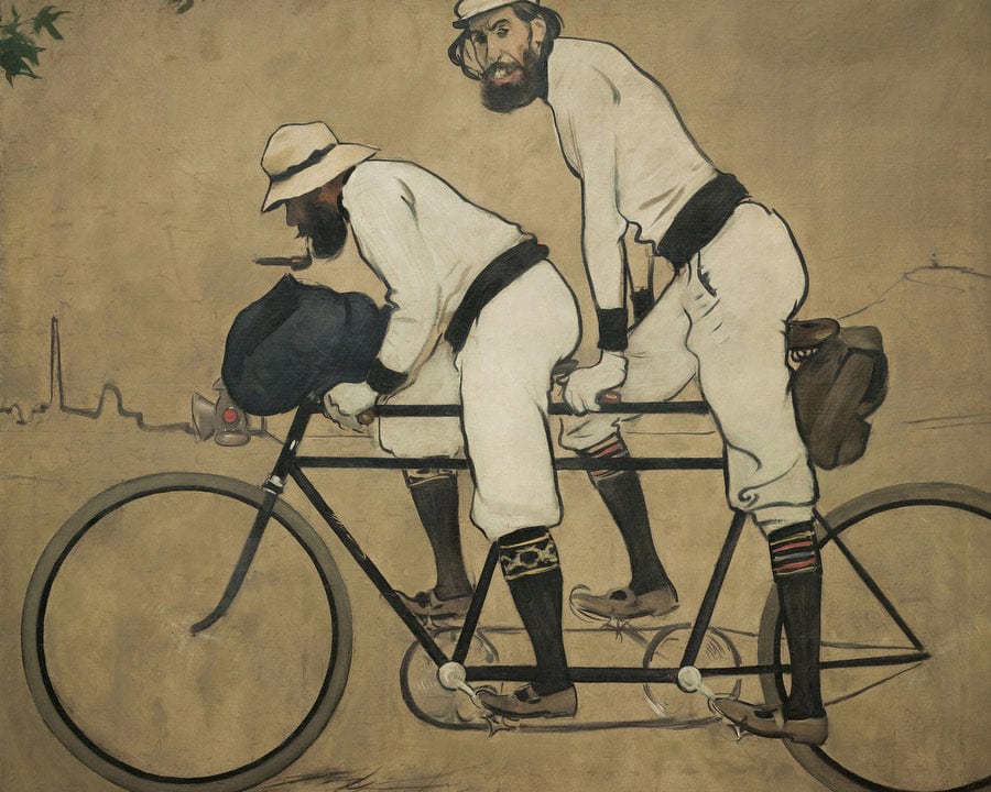 Ramon Casas I Pere Romeu En Un Tandem. Barcelona By Ramon Casas - Image 7