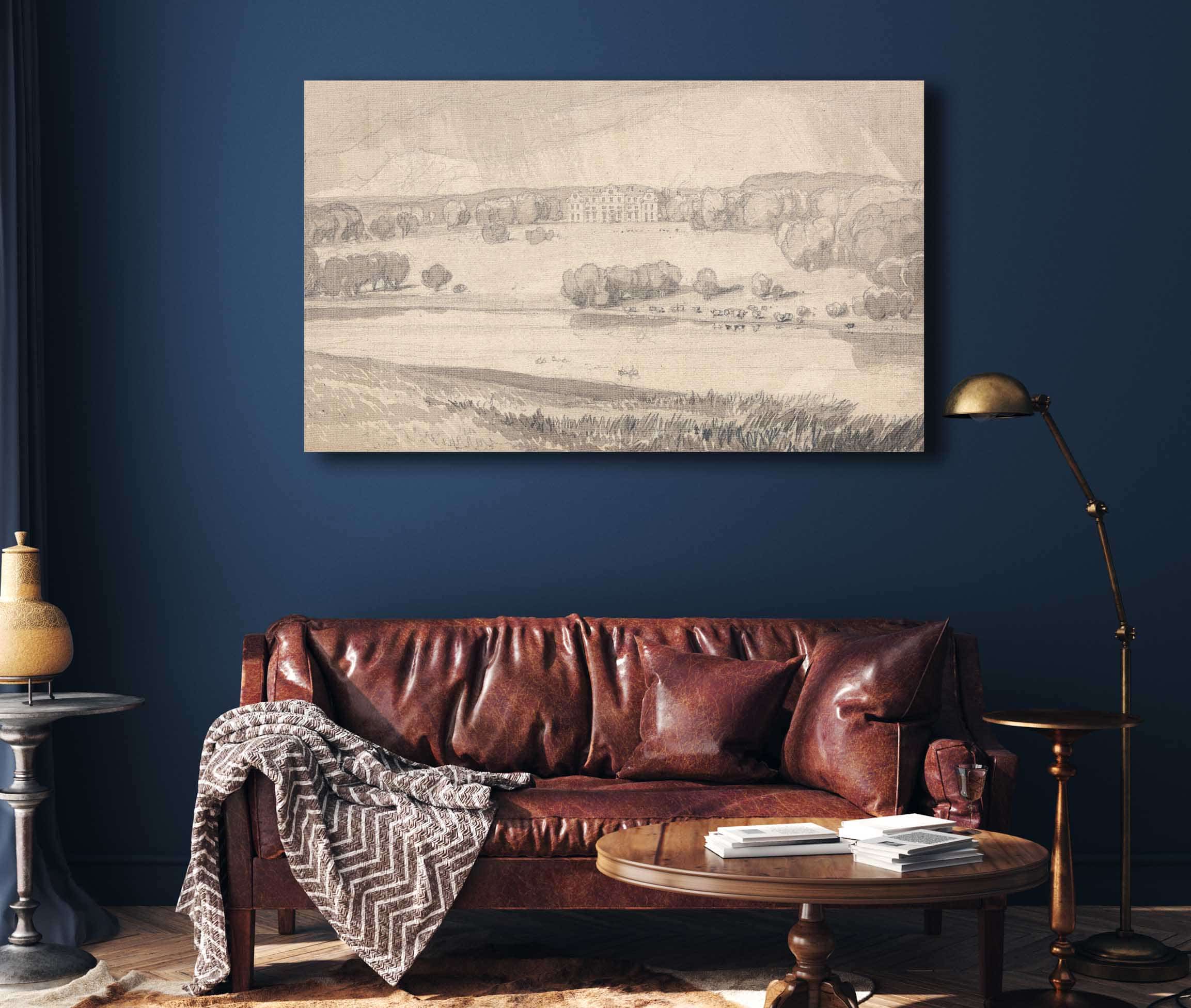 Raynham Hall Norfolk by John Sell Cotman - Image 4