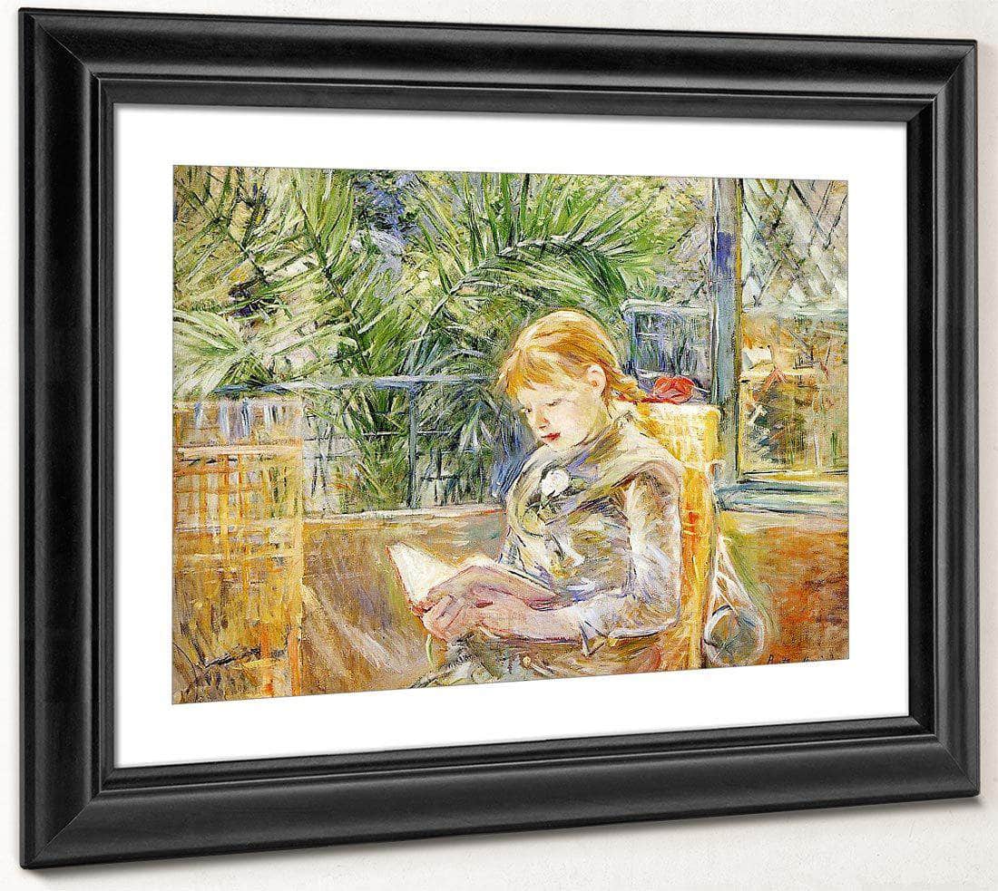 Reading 1888 Oil On Canvas Museum Of Fine Arts Saint Petersburg By Berthe Morisot - Image 4