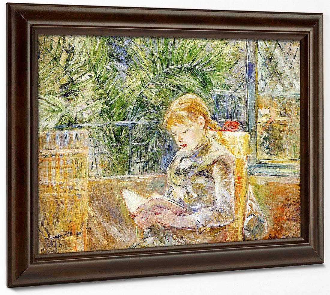 Reading 1888 Oil On Canvas Museum Of Fine Arts Saint Petersburg By Berthe Morisot - Image 6