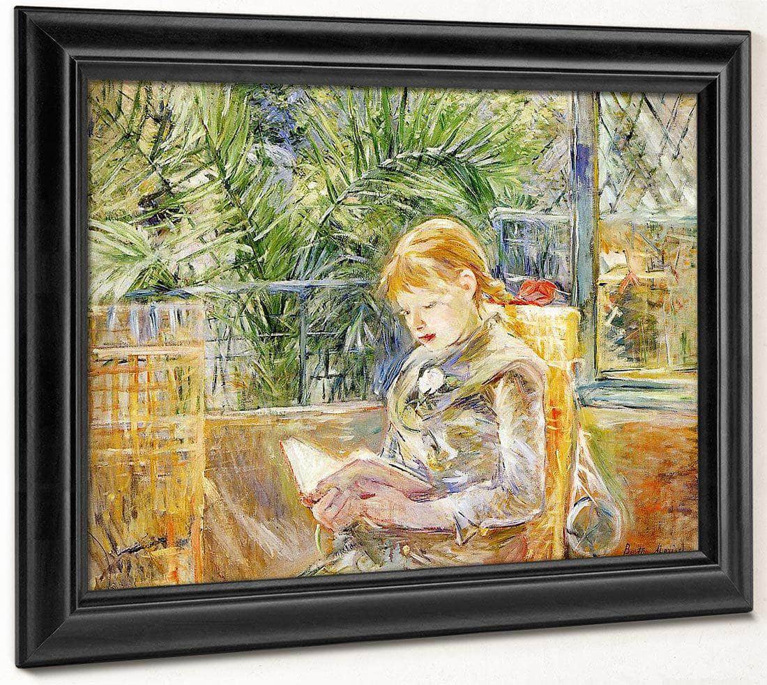 Reading 1888 Oil On Canvas Museum Of Fine Arts Saint Petersburg By Berthe Morisot - Image 8