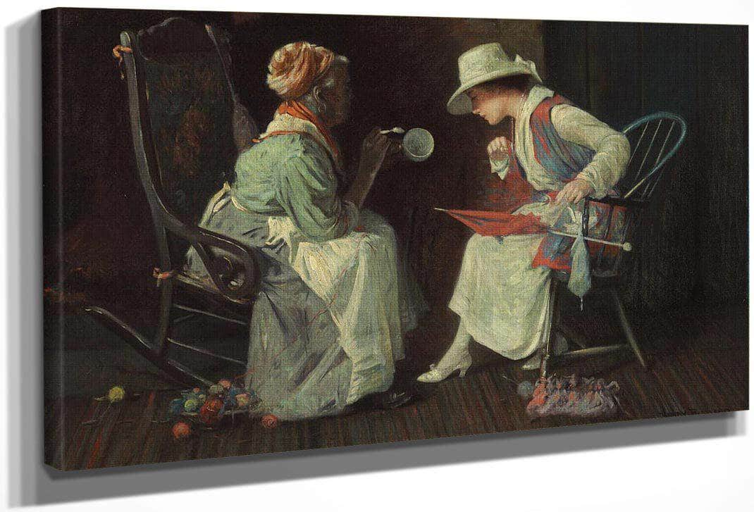 Reading The Tea Leaves 2 By Harry Roseland