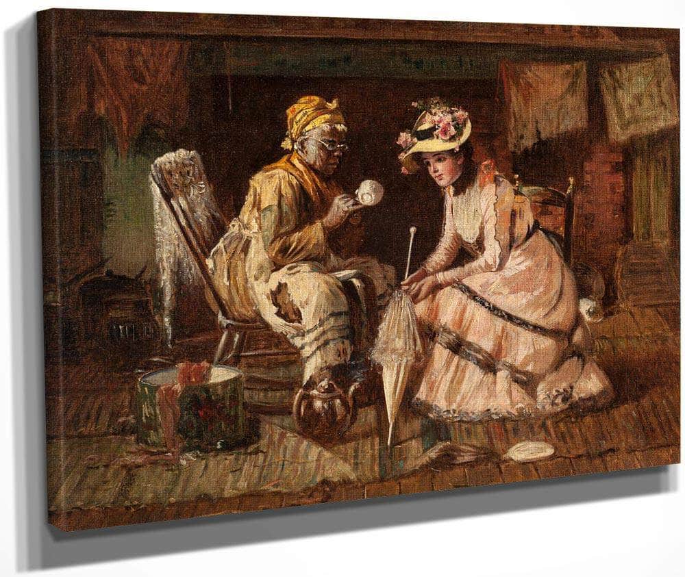 Reading The Tea Leaves By Harry Roseland