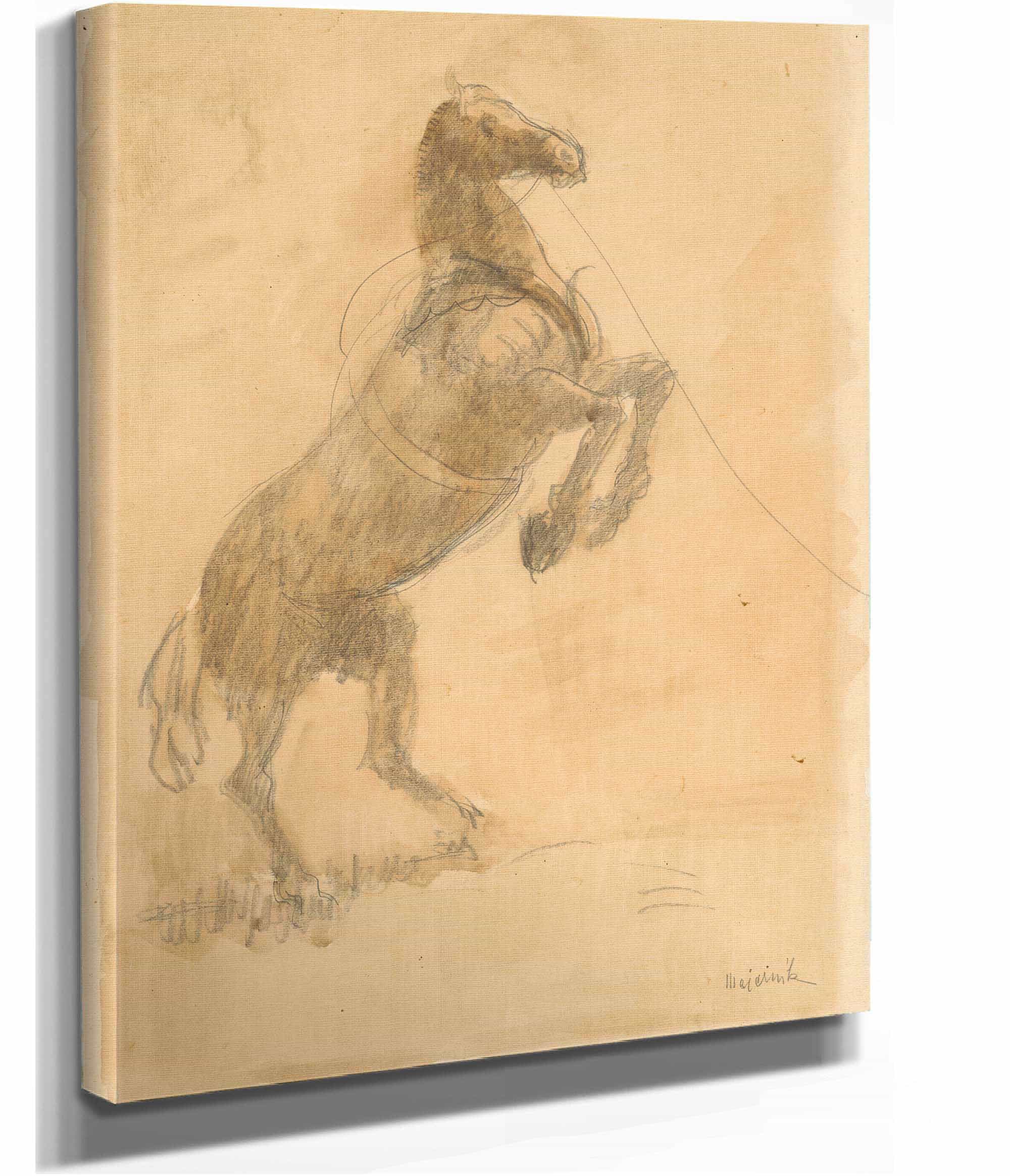 Rearing Horse by Cyprian Majernik - Image 2