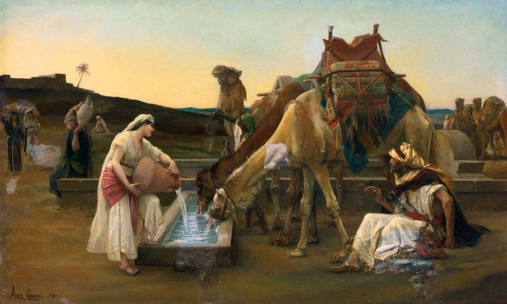 Rebecca Et Eliezer 1883 1 By Alexandre Cabanel - Image 7