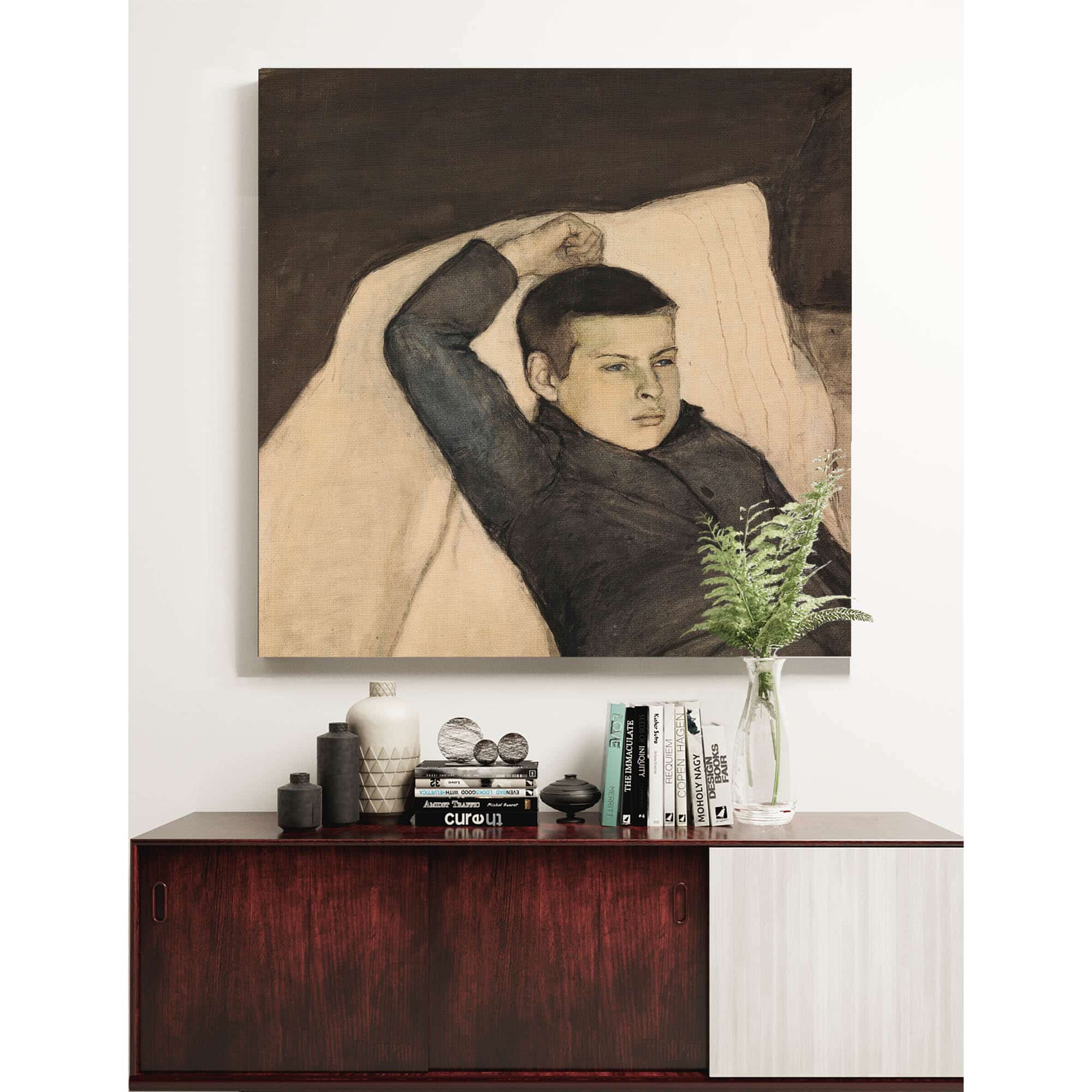 Reclining Boy by Magnus Enckell - Image 4