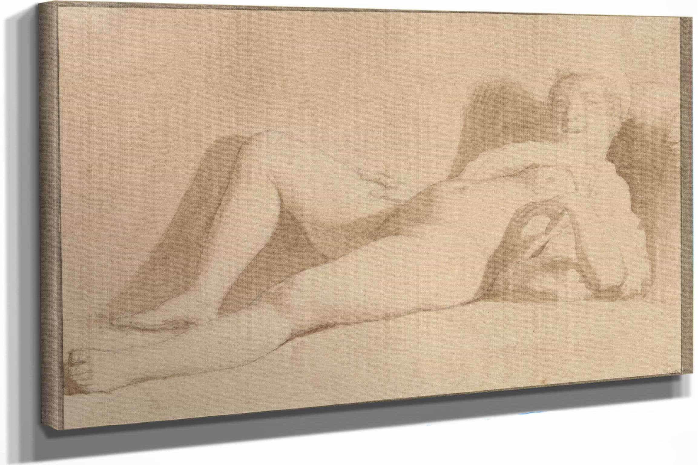 Reclining Female Nude by Christoffer Wilhelm Eckersberg - Image 5