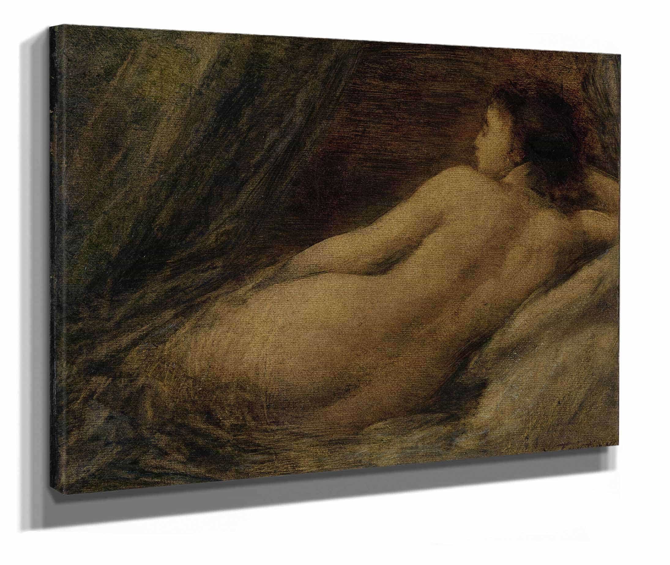 Reclining Nude by Henri Fantin Latour - Image 2