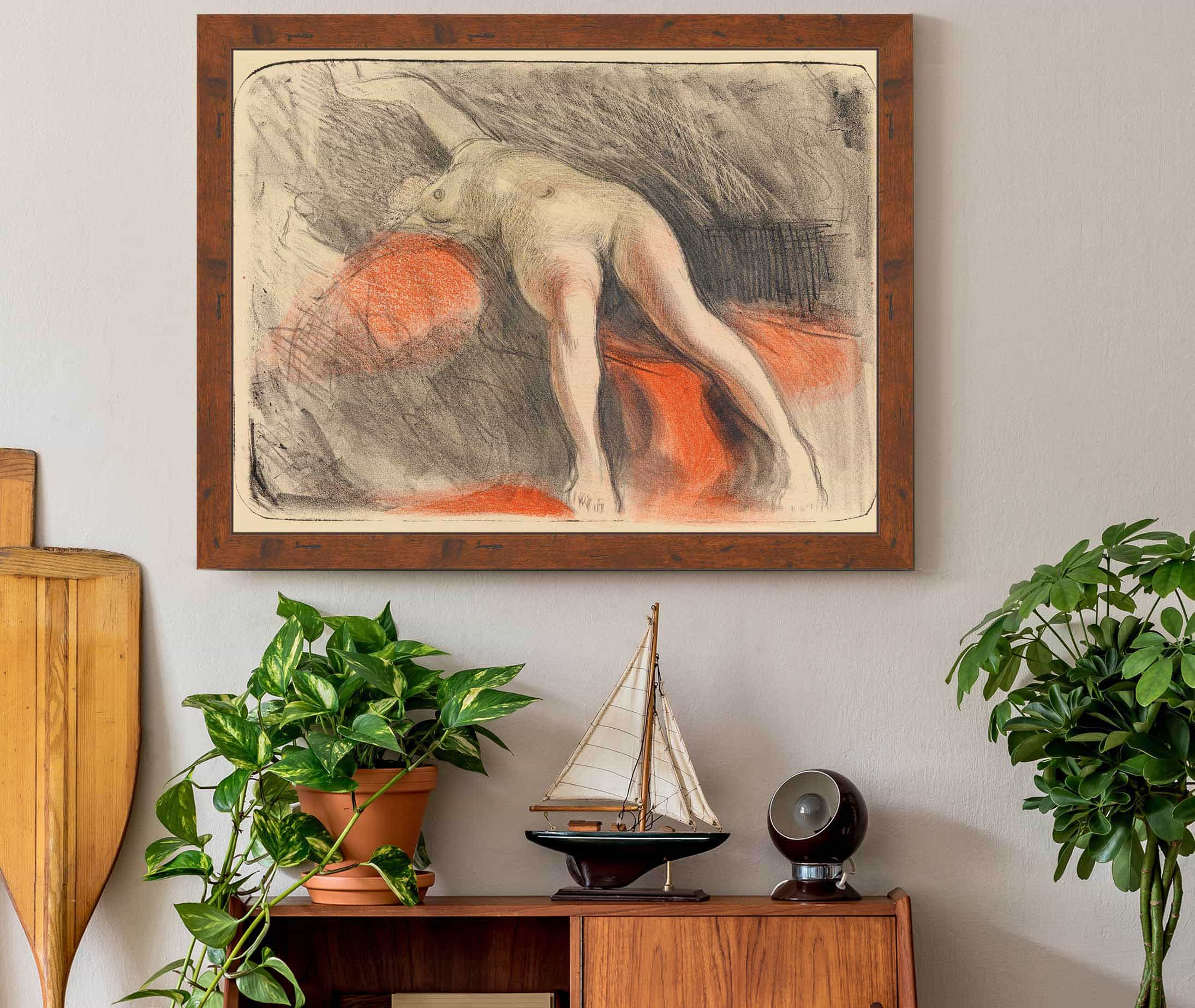 Reclining Nude by Magnus Enckell - Image 3