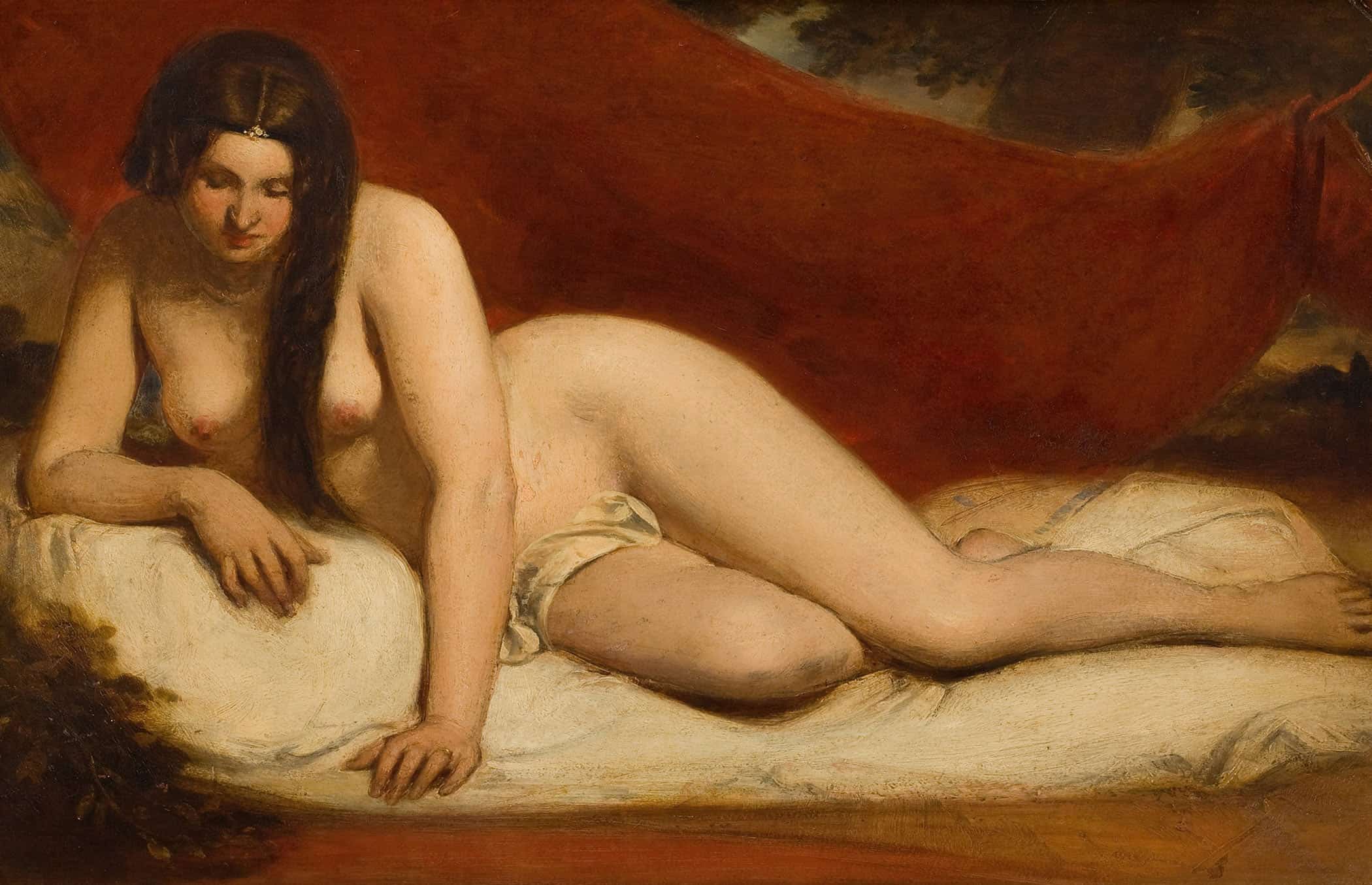 Reclining Nude by William Etty - Image 2