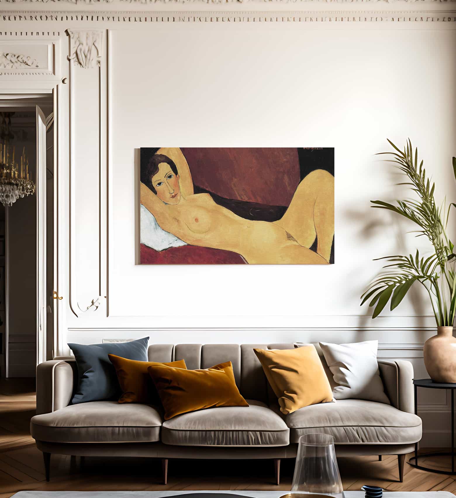 Reclining Nudea By Amedeo Modigliani - Image 3