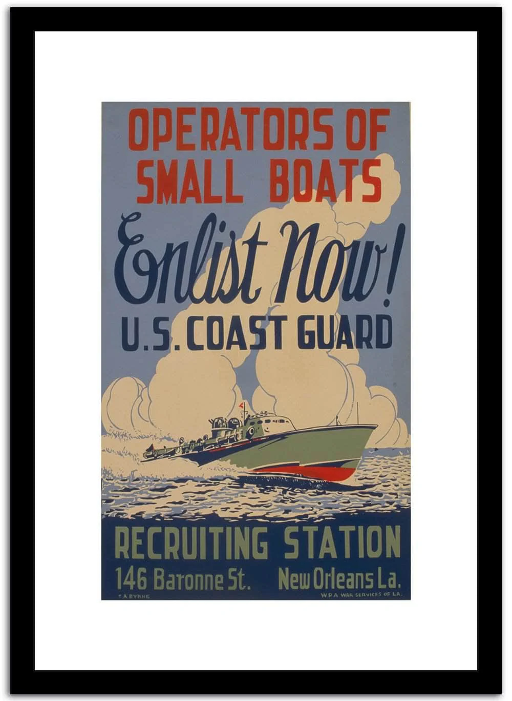 Recruiting Station  Wpa Vintage Advertising
