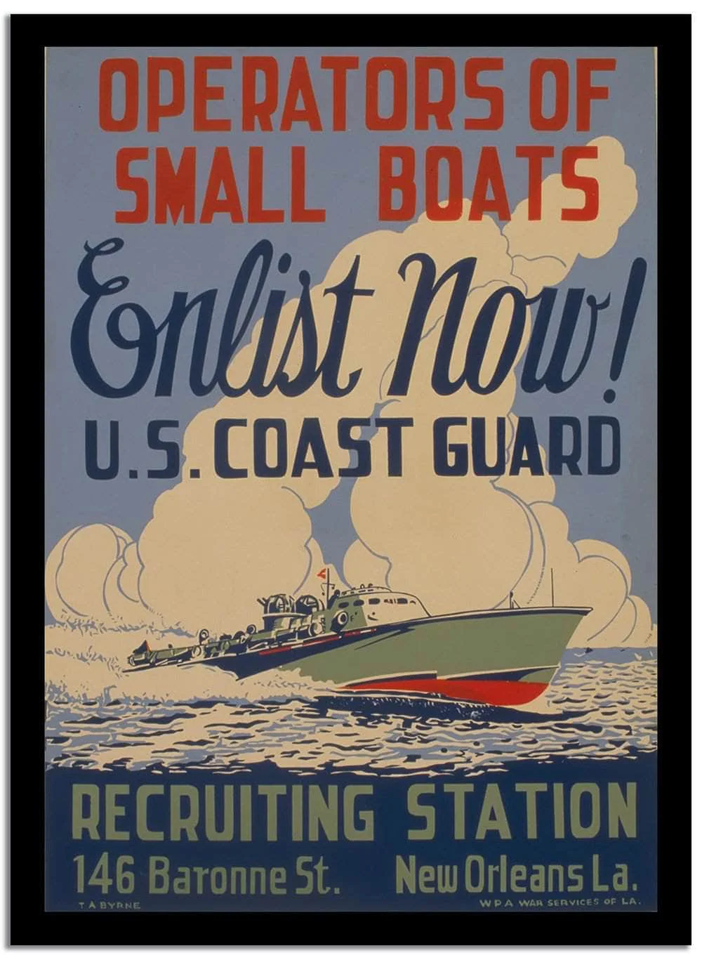 Recruiting Station  Wpa Vintage Advertising - Image 2