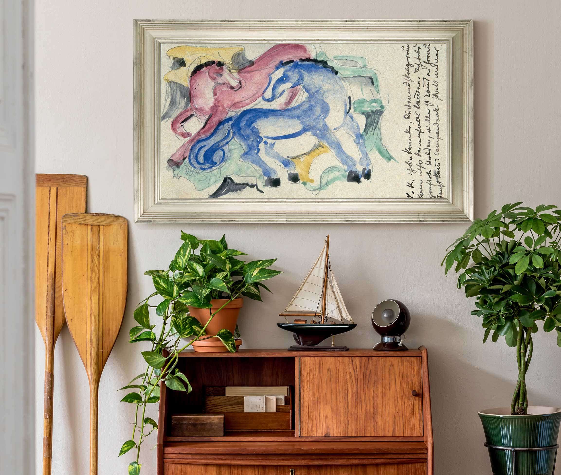 Red And Blue Horse by Franz Marc - Image 10