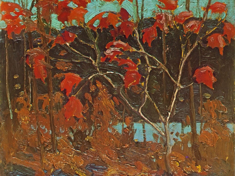 Red Leaves By Tom Thomson - Image 7