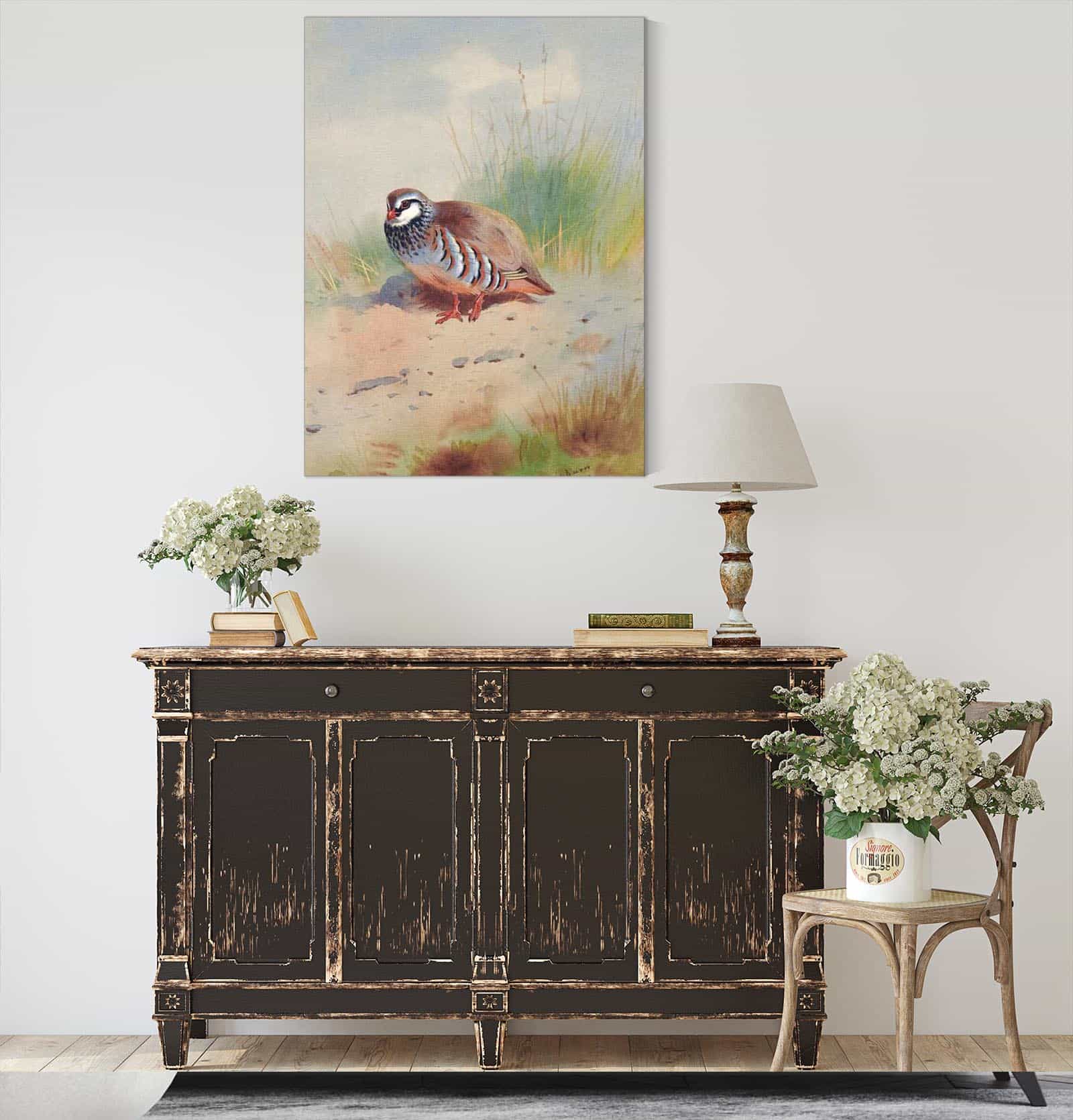 Red Legged Partridge by Archibald Thorburn - Image 4