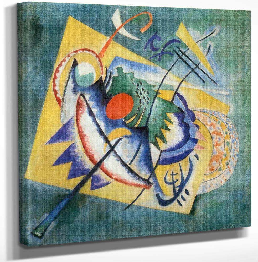 Red Oval By Wassily Kandinsky