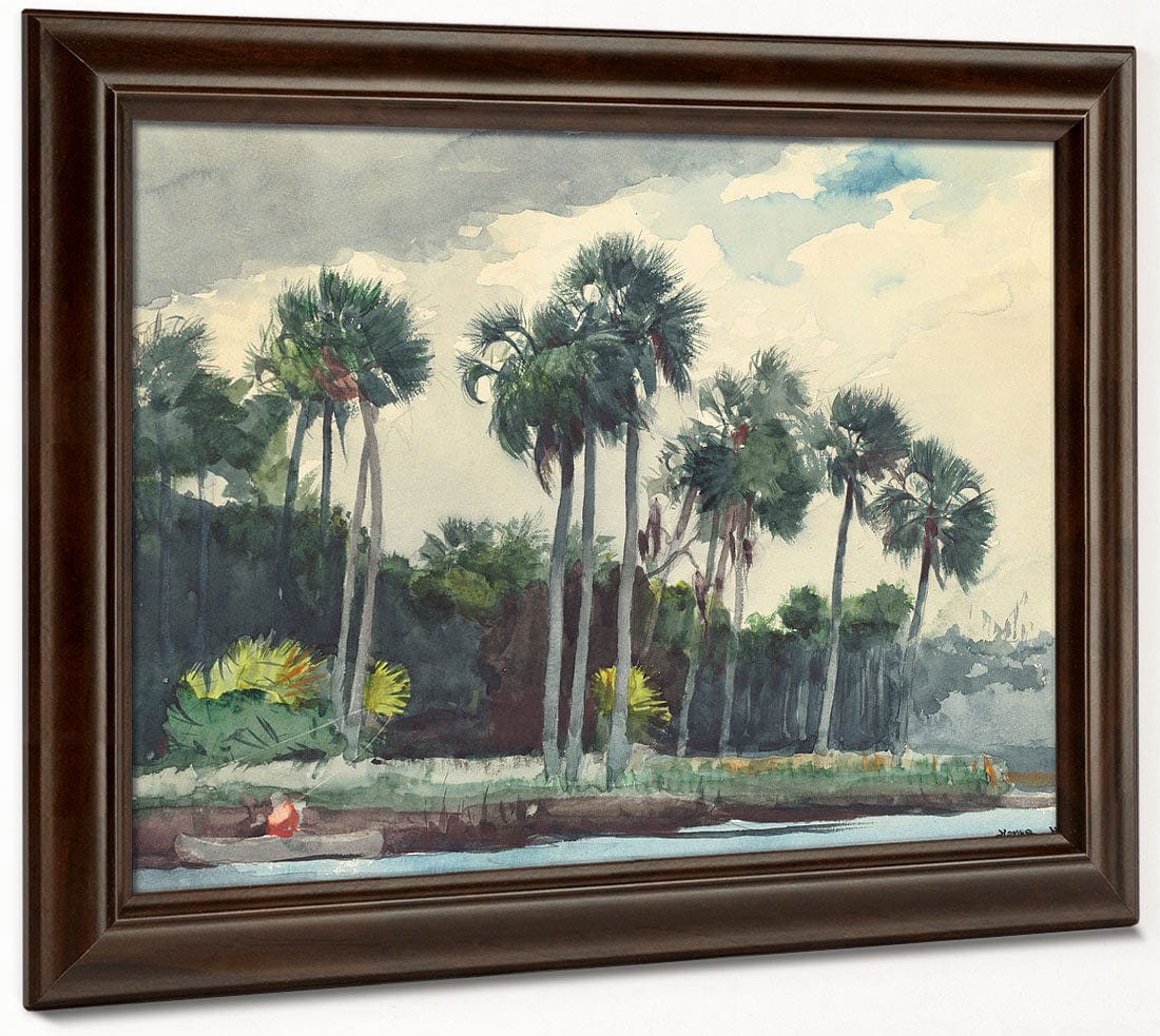 Red Shirt, Homosassa, Florida By Winslow Homer - Image 4