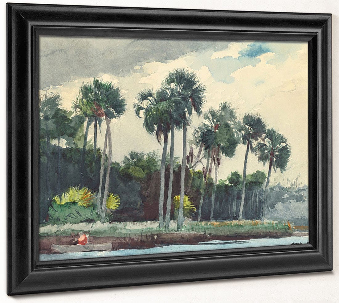 Red Shirt, Homosassa, Florida By Winslow Homer - Image 6