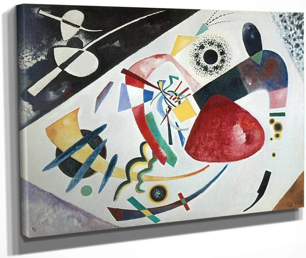 Red Spot Ii By Wassily Kandinsky