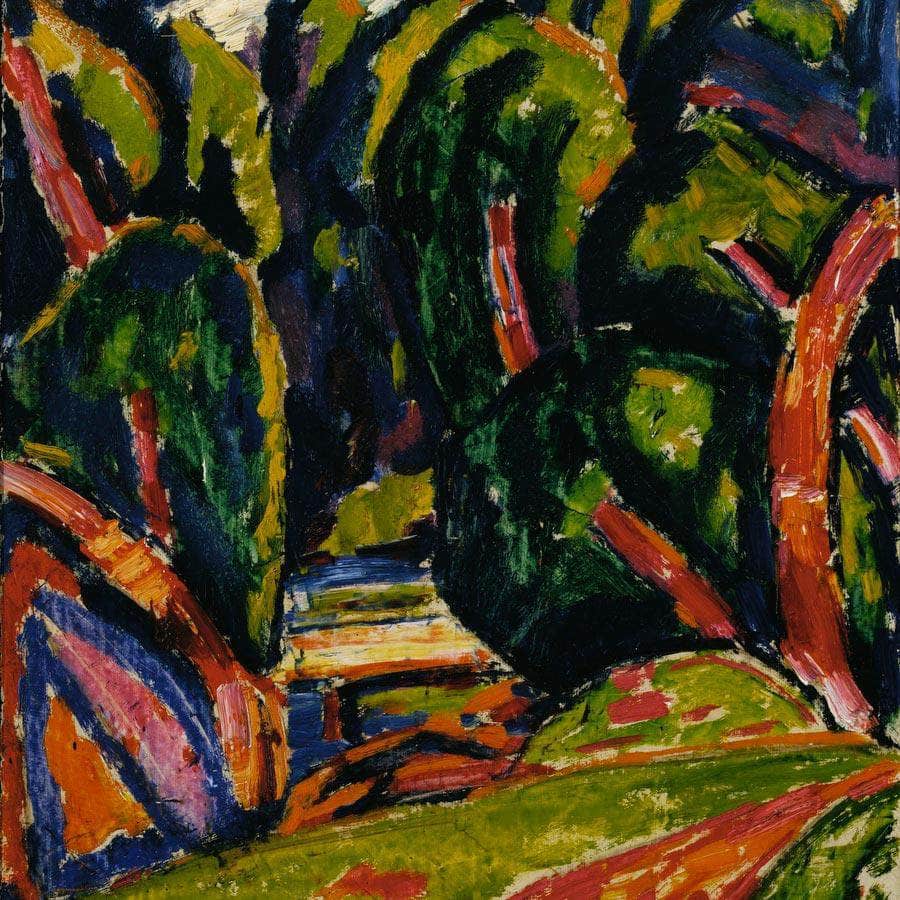 Red Tree By Marsden Hartley - Image 5