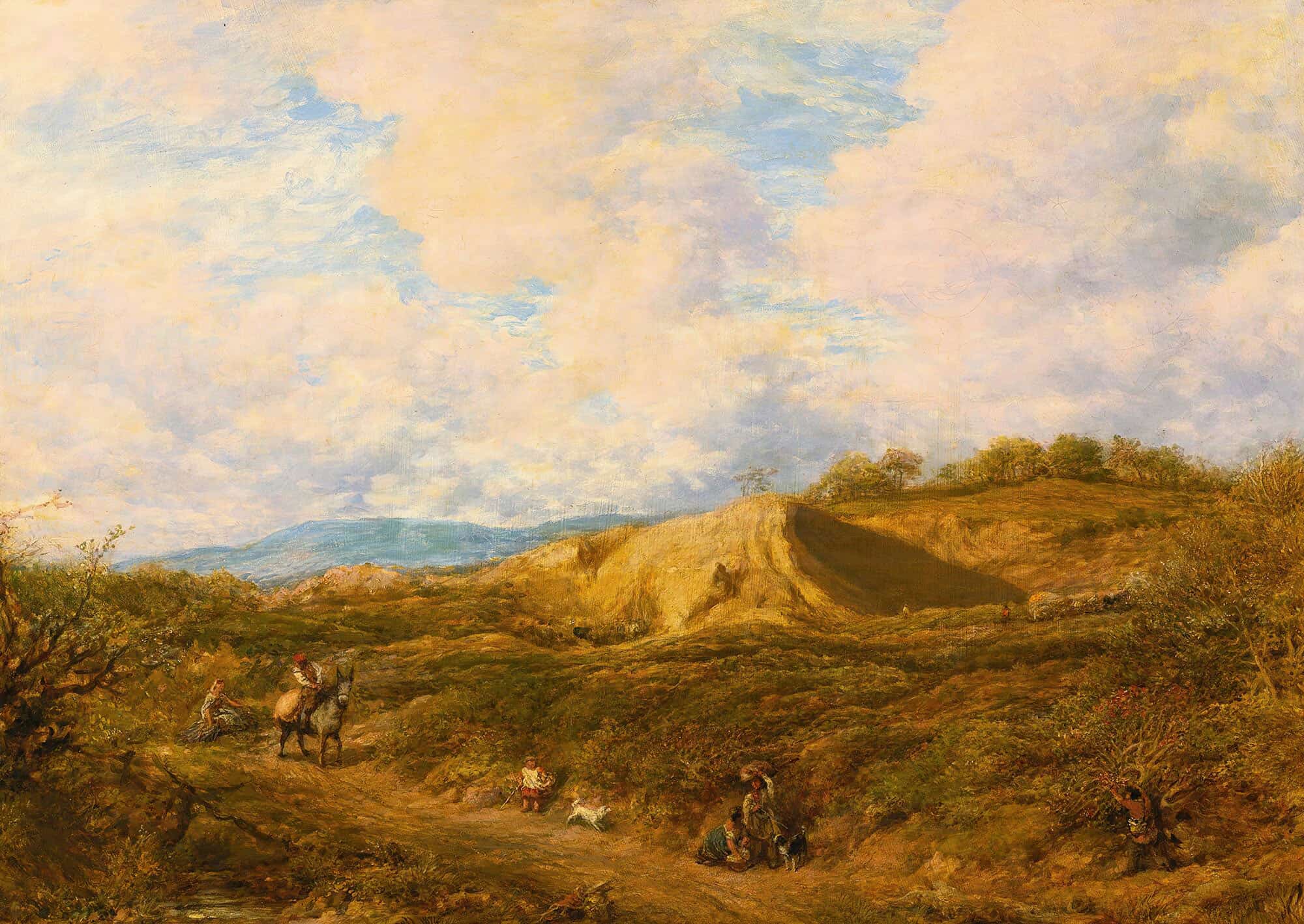 Redhill Common Surrey by John Linnell