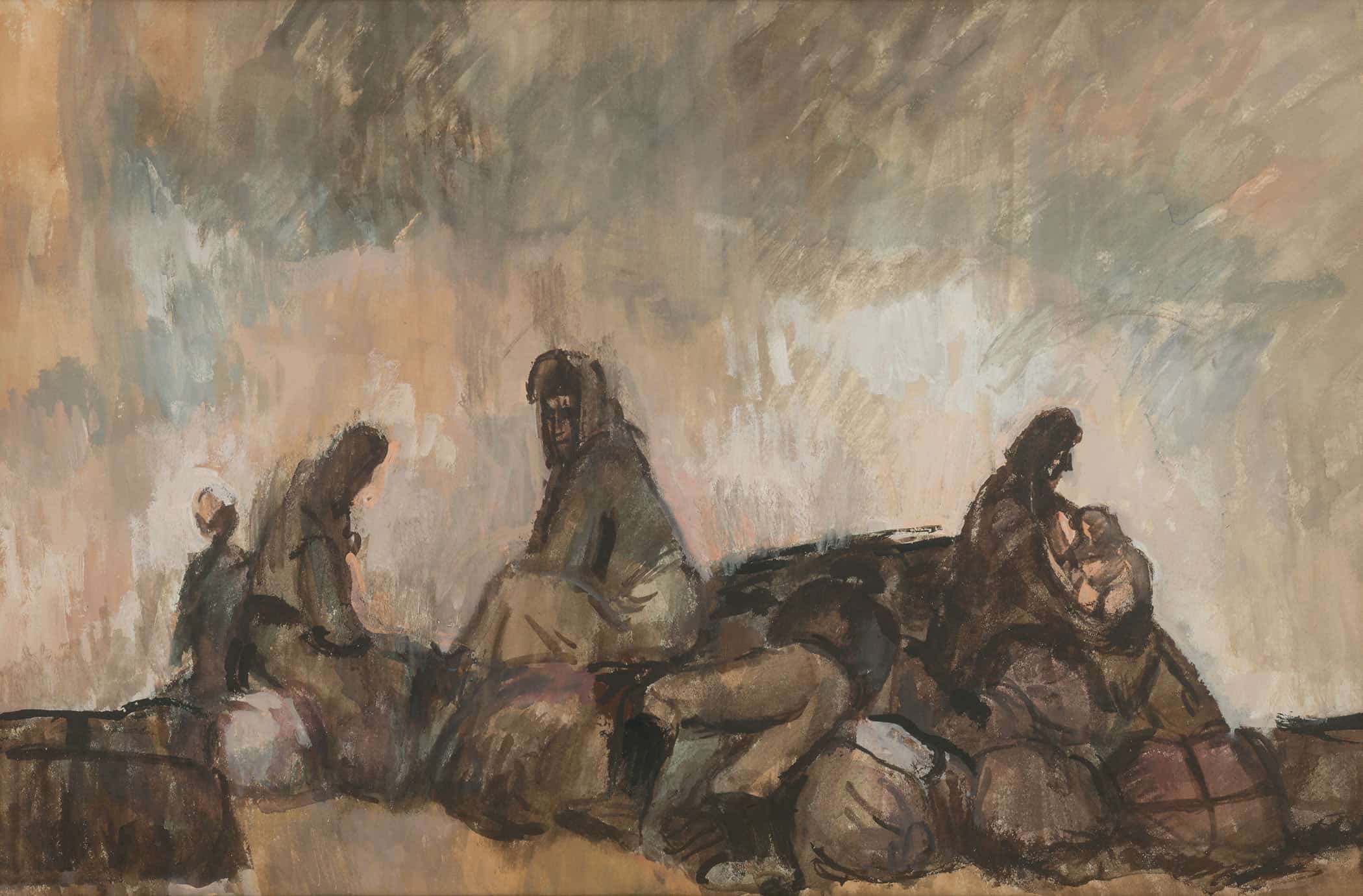 Refugees by Cyprian Majernik - Image 12
