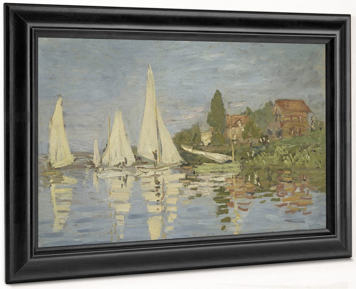 Regatta At Argenteuil 1 By Claude Monet - Image 8