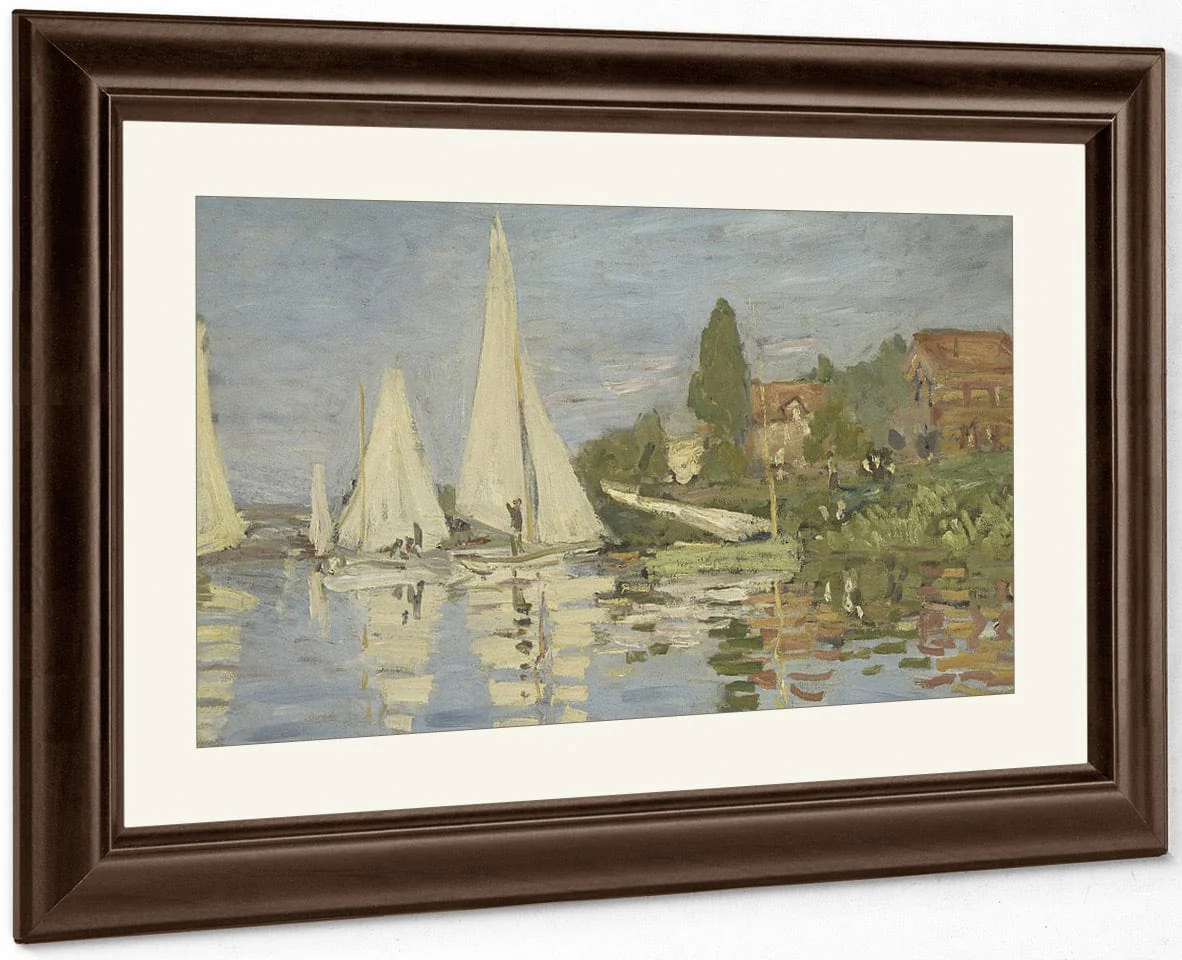 Regatta At Argenteuil By Claude Monet - Image 3