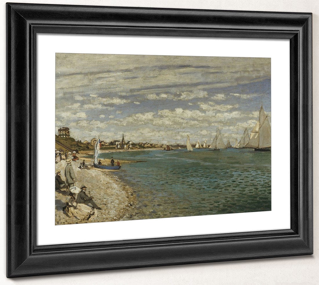 Regatta At Sainte Adresse By Claude Monet - Image 4
