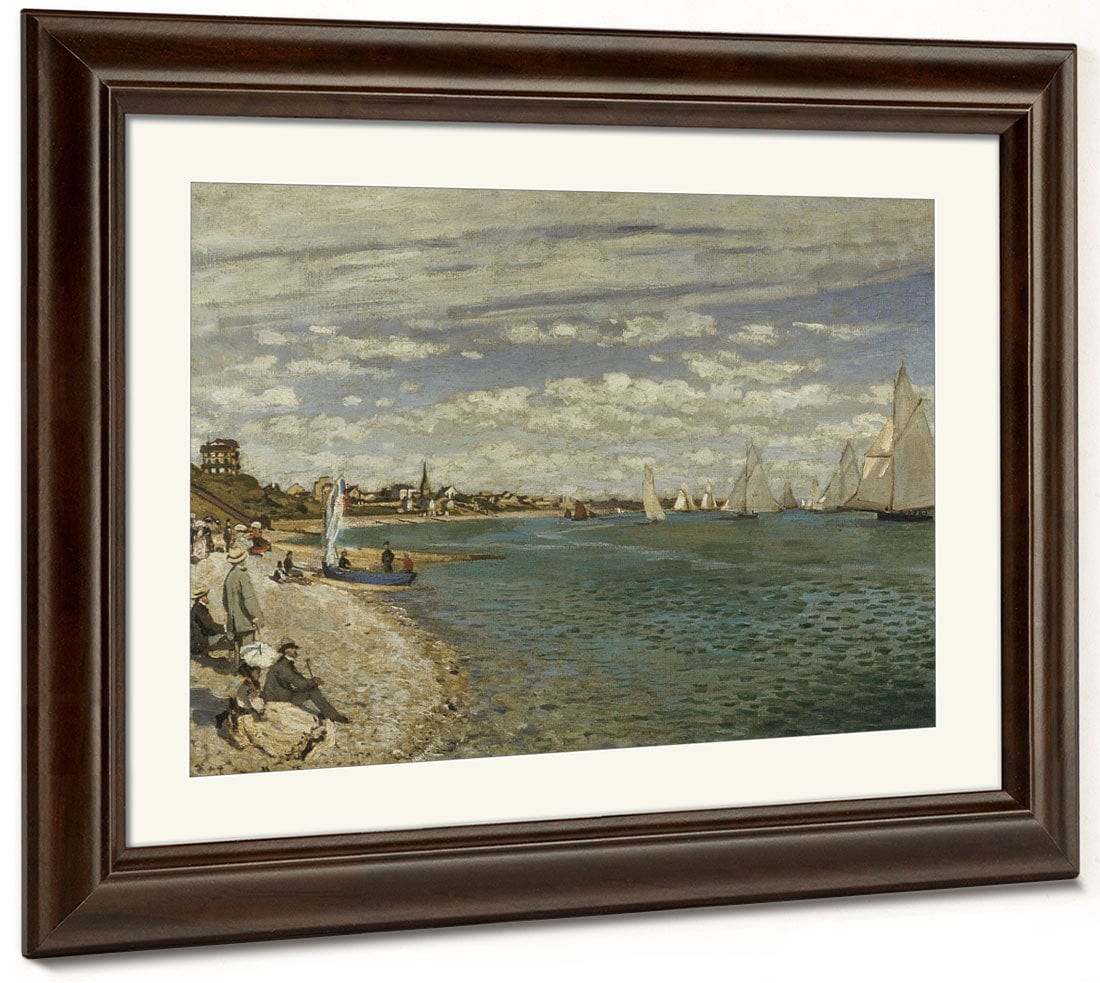 Regatta At Sainte Adresse By Claude Monet - Image 5