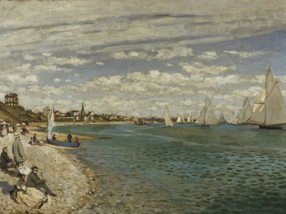 Regatta At Sainte Adresse By Claude Monet - Image 7