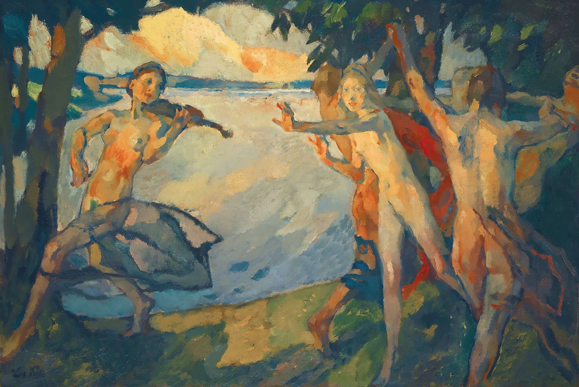 Reigen The Dance by Leo Putz