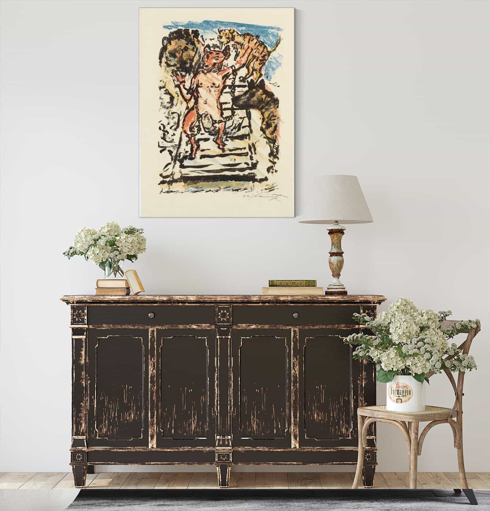 Reinecke Mit Ketten Gefesselt Erwartet Seine Hinrichtung by Lovis Corinth - Image 4