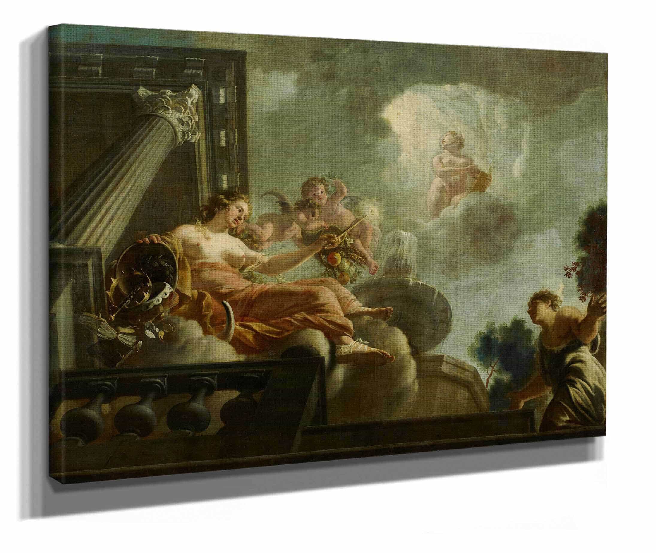 Religio Begunstigt Abondantia Allegorische Onnozelen by Gerard De Lairesse - Image 2