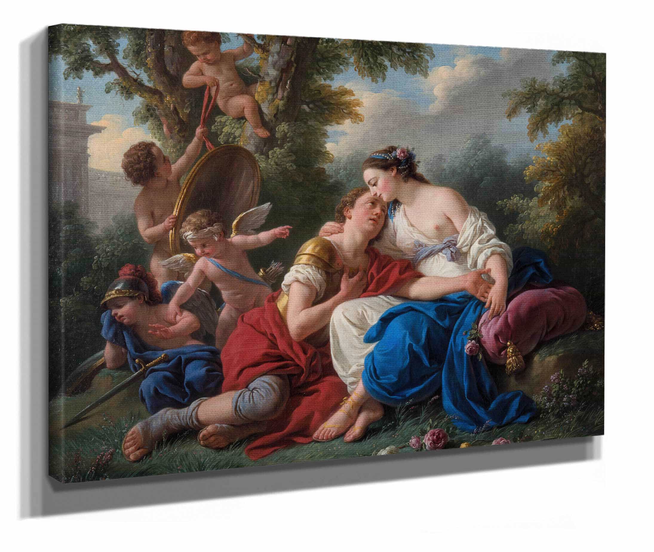 Renaud Et Armide by Louis Jean Francois Lagrenee - Image 2