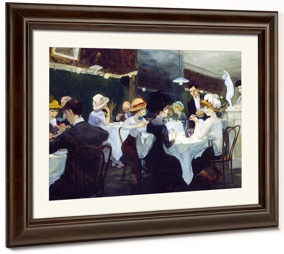Renganeschi's Saturday Night 1912 By John Sloan - Image 3