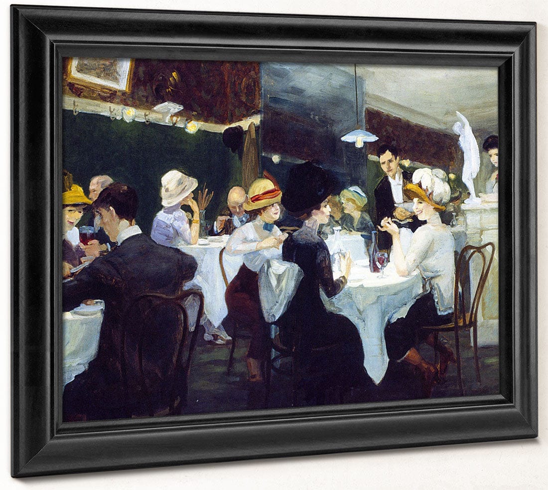 Renganeschi's Saturday Night 1912 By John Sloan - Image 6