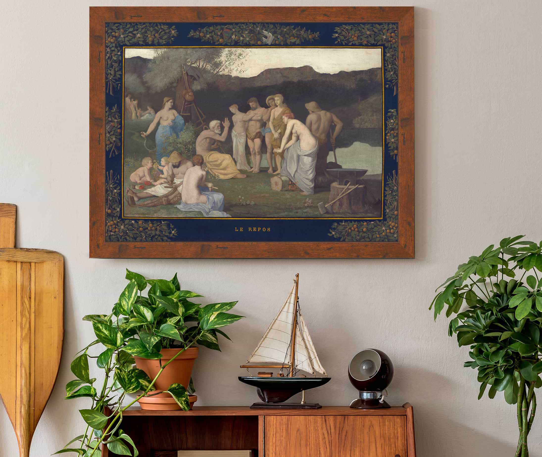 Rest by Pierre Puvis De Chavannes - Image 3